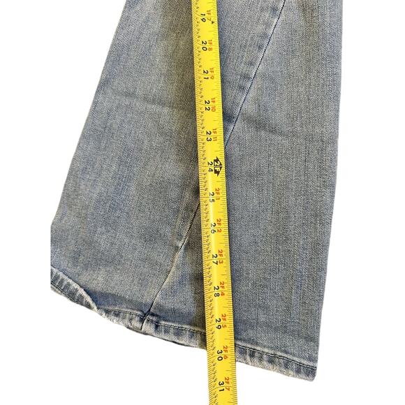 Hollister High-Rise Vintage Flare Jeans Womens 3R (26x31) Blue Light Wash Denim - Picture 8 of 9